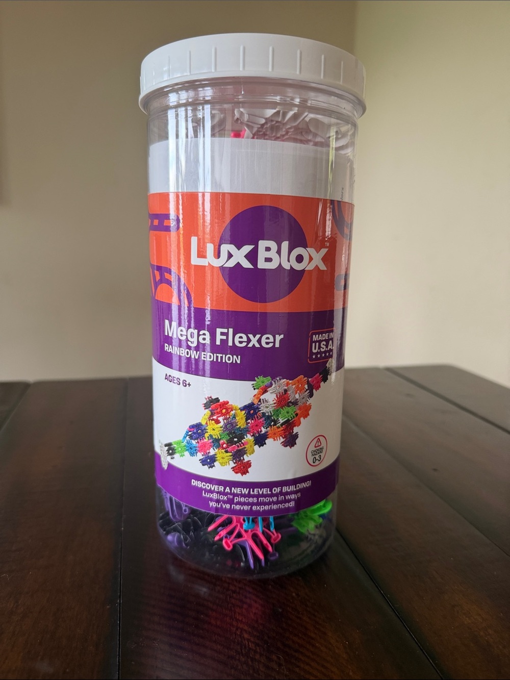 Mega Flexer Rainbow Building Set - Multicolor
